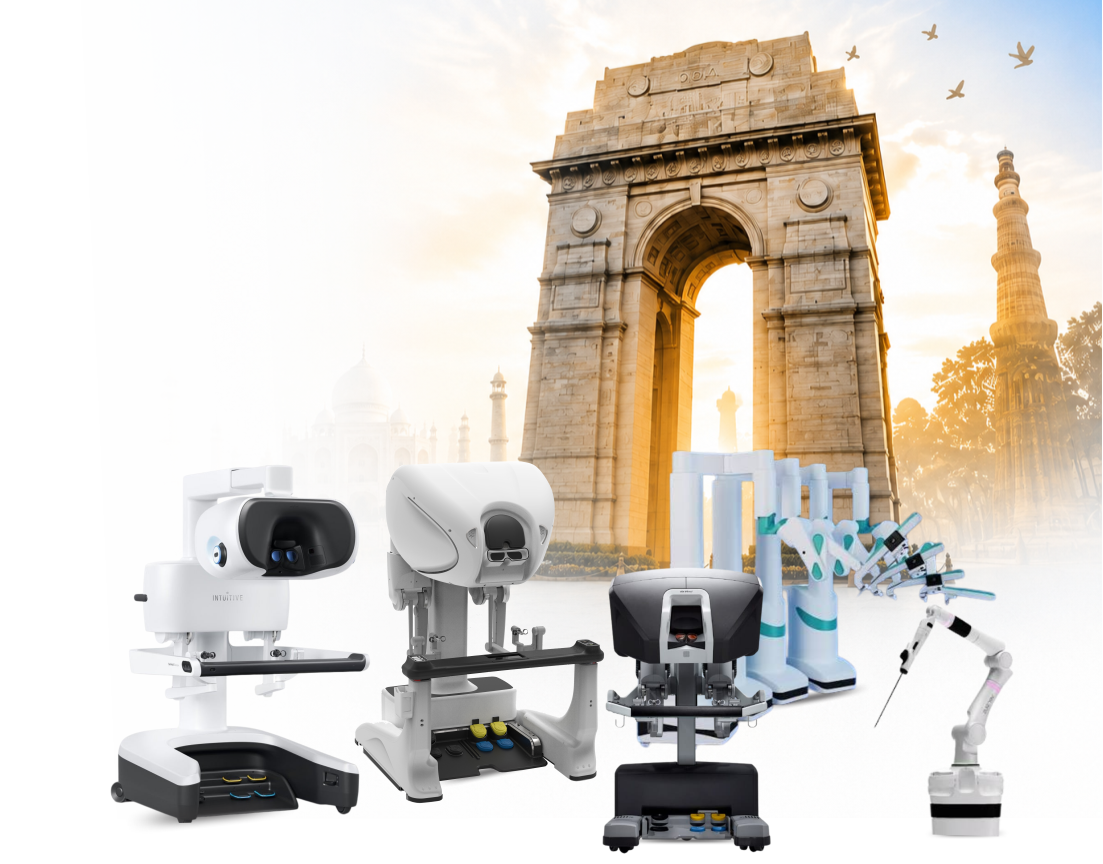 Robotic Surgery Systems with India Gate